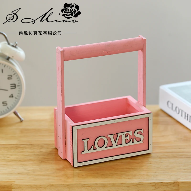 Laser Cut Wooden Decorate Love Bag Gift Folk Europe Wood Box Art Style Time Packing Technique Plywood Holiday