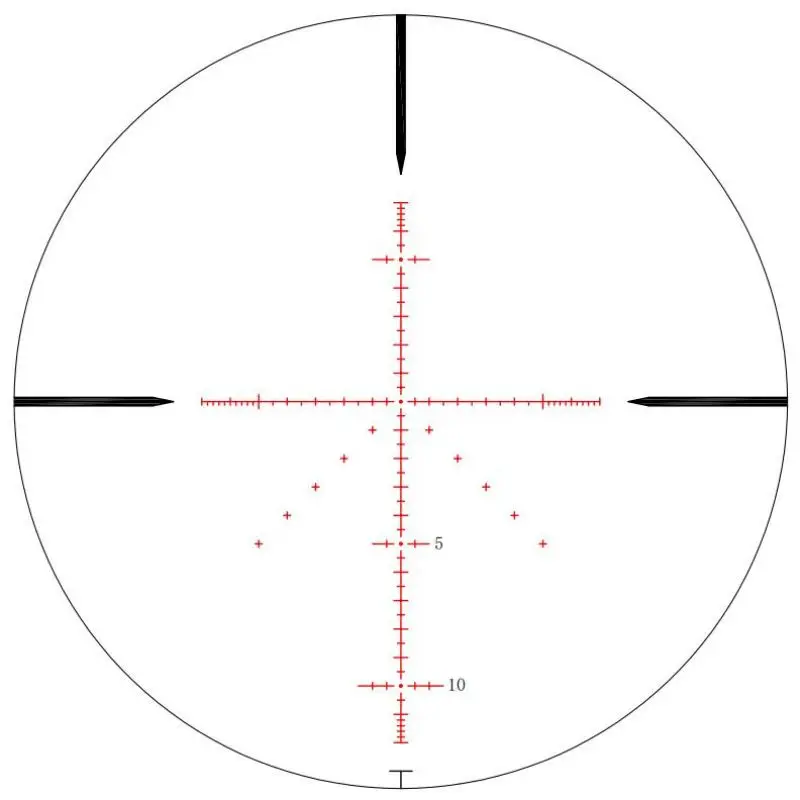 Bobcat King HD 3-12X44 FFPIR  First Focal Plane Tactical Hunting Optical Scope Waterproof Etched Glass Side Parallax Sight