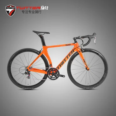 
Hot Sale Wholesale TWITTER Thunder RETROSPEC-22S Carbon Fiber Road Bike Carbon Fiber Fork Men Women Adult Racing 