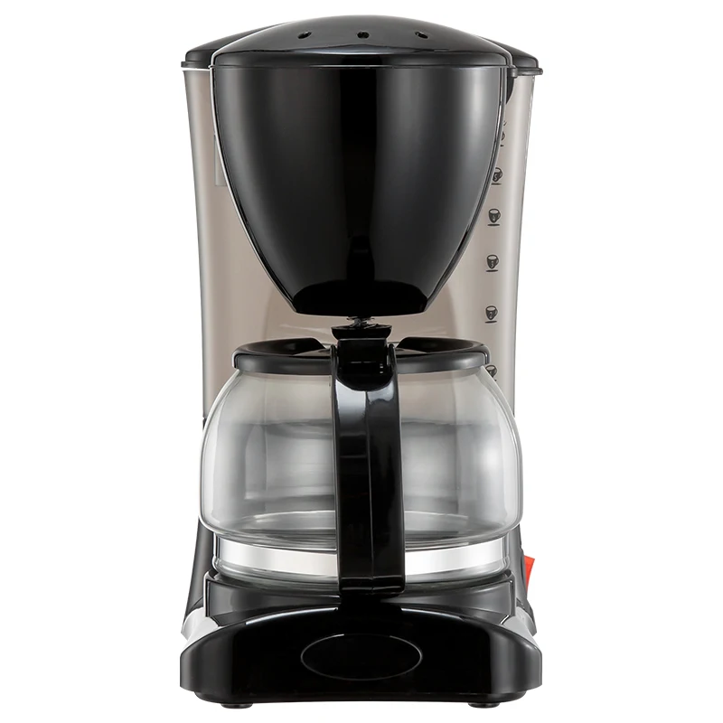 600ml automatic electric home use drip coffee maker with 0.6l glass kettle