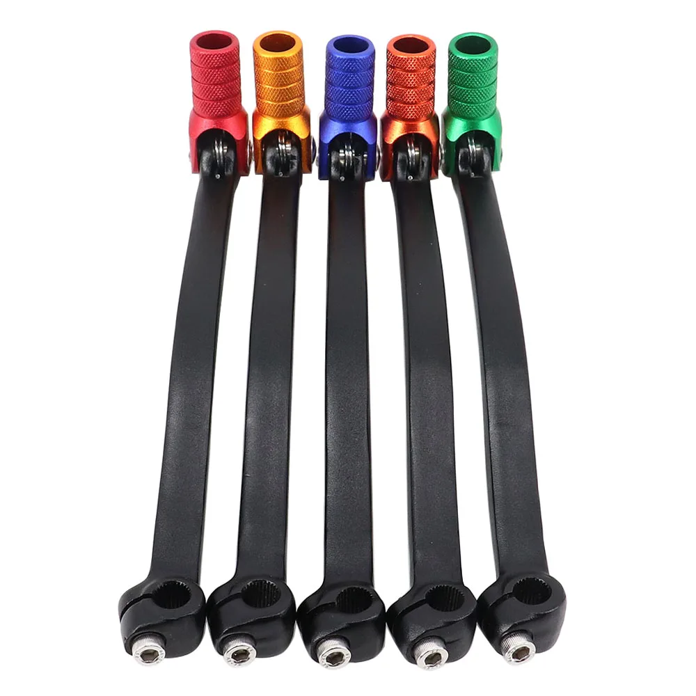 Motorcycle CNC Aluminum Folding Gear Shift Lever Fit Kayo Apollo Bosuer 110/125/140/150/160/250cc Dirt Bike Pit Bikes