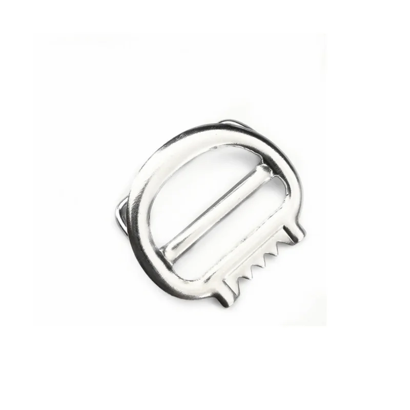 Hot Selling Double D Ring Belt Buckles Canvas Belt With D Ring Buckle Tri-Glide Slider Adjustable Buckle