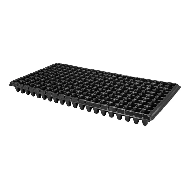 200 Cells Plastic Seedling Plug Trays Reusable Seed Starter Tray for Plants Nursery Growing Propagation Germination Seeding