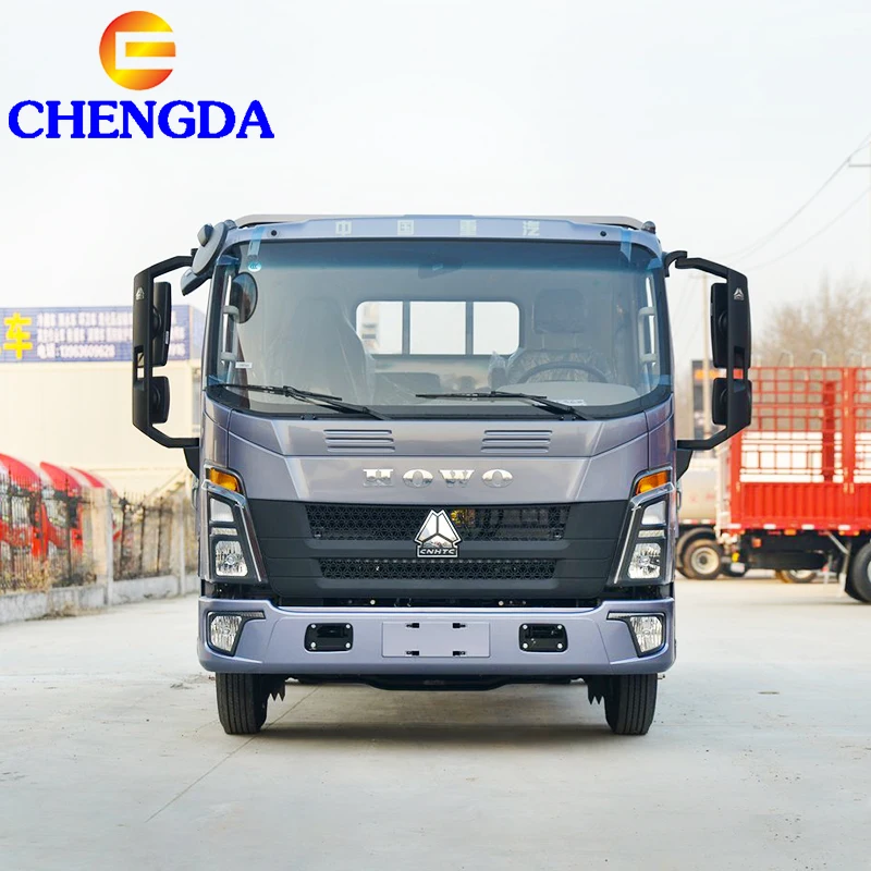 New Cheap Price Howo Diesel 4X2  Large Power 2 Seats Mini 6 Tires Light Cargo Truck