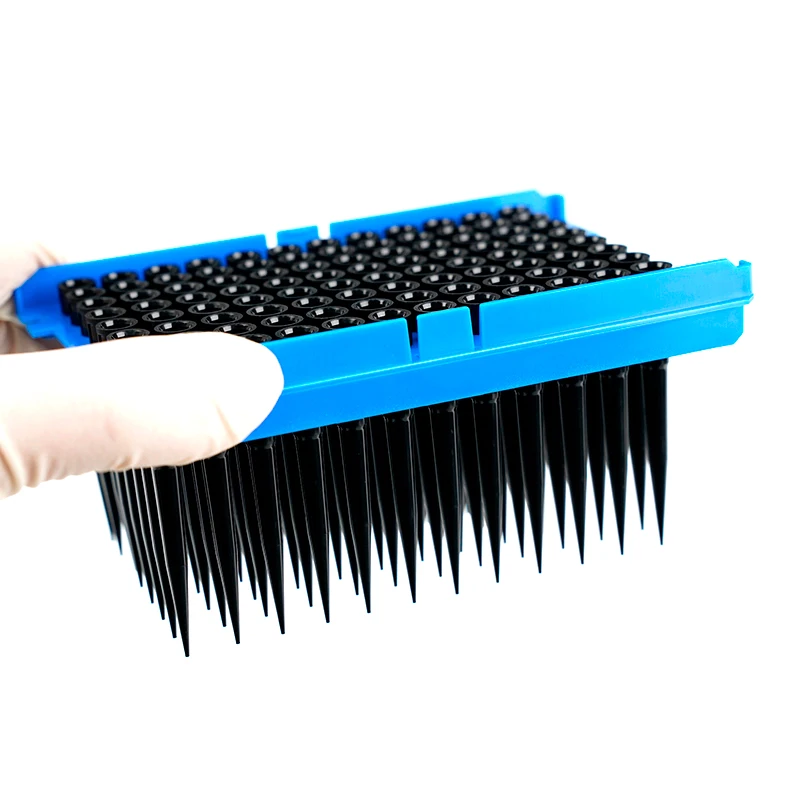 Conductive Pipette Tip Lab Disposables Plasticware 200ul Lab Filtered Pipette Tips