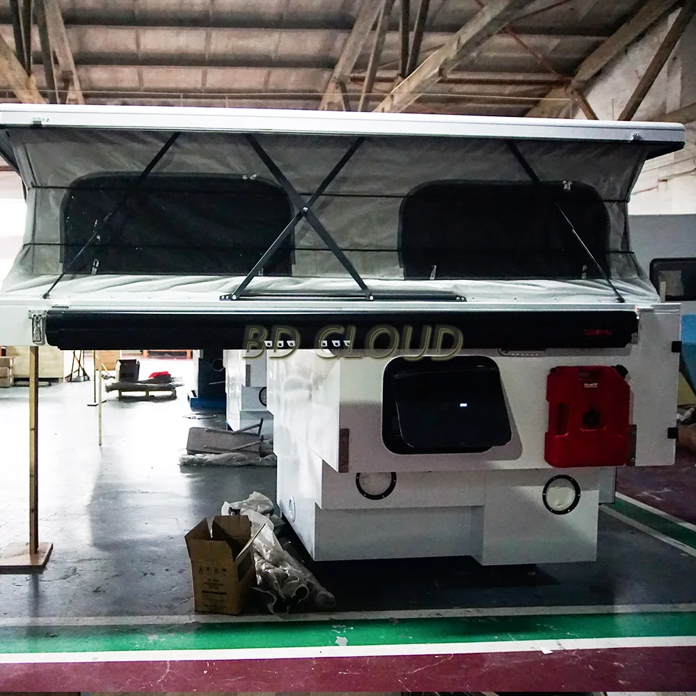 BD CLOUD Pickup Truck Bed Camper Off Road Pop Up Truck Camper Slide In Expedition Truck Camper