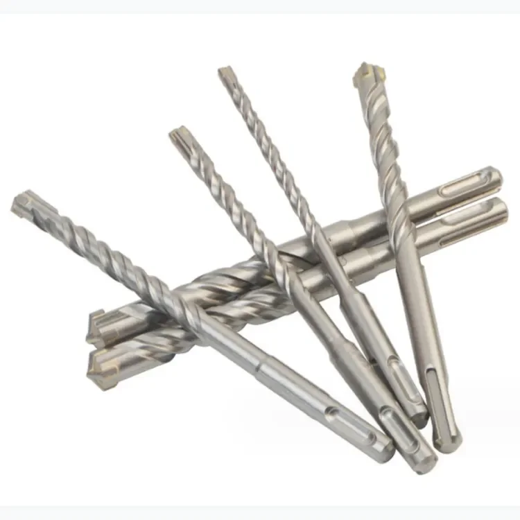 Sds Plus/Sds Max Electric Cross Tip Rotary Hammer Drill Bit for Granite Concrete Masonry Rock Stone & Well Drilling