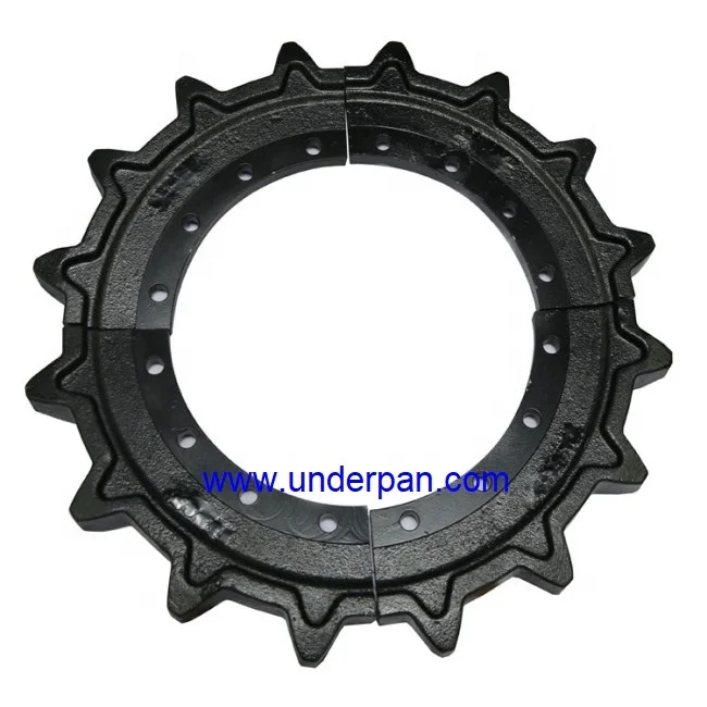 Morooka drive sprocket for crawler tracked dumper rubber track undercarriage parts MST800  MST1500  MST2200