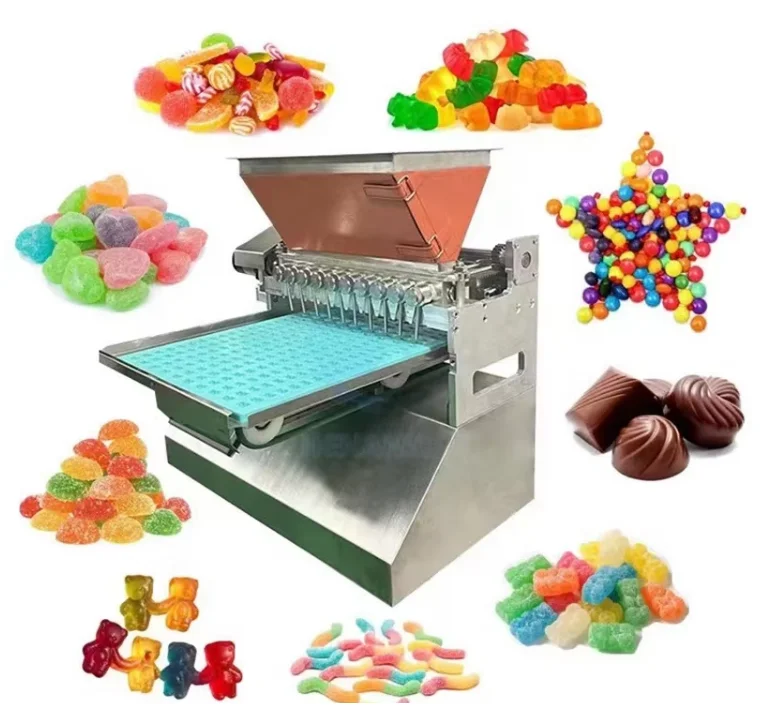 Mini Chocolate Depositor Pouring Dosing Soft Gummy Maker Manufacturing Manual Candy Make Machine