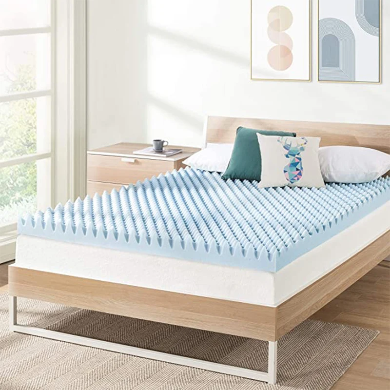 Super Supportive King Size Comfortable Orthopedic Foldable TPE Gel Mattress Cooling Honeycomb Bed Gel Mattress