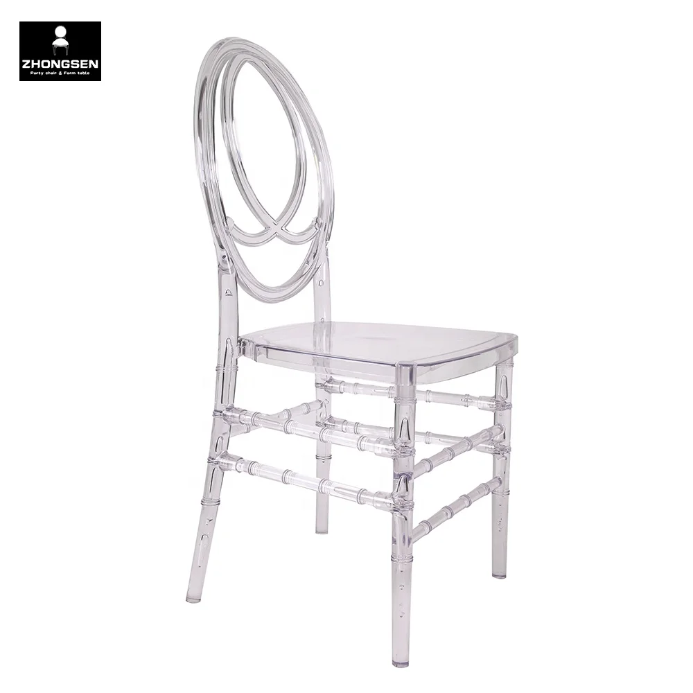 Resin Clear Phoenix Wedding Chairs for Party Banquet