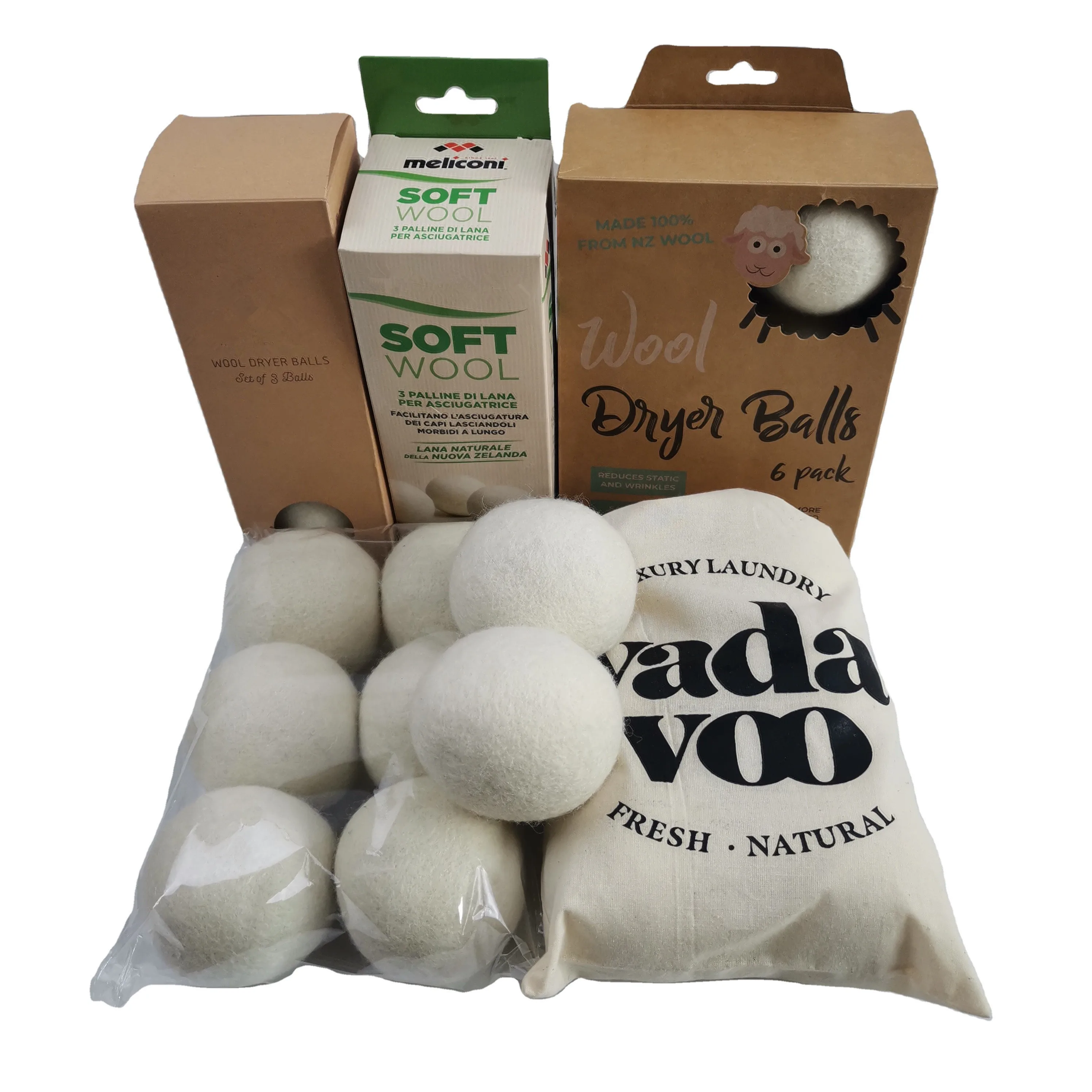 YUJIN nepal сушилка ручной работы из натуральной австралийской шерсти шарики в коробке 5 см