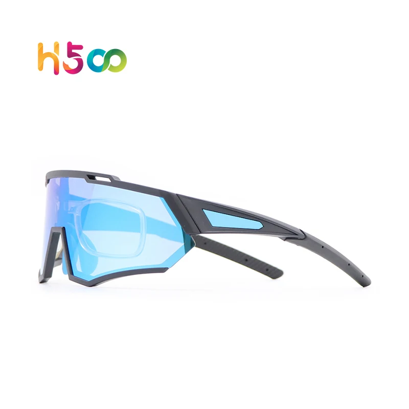 Suitable new design outdoor anti uv polarized lens running cycling glasses sport sunglasses sport glasses