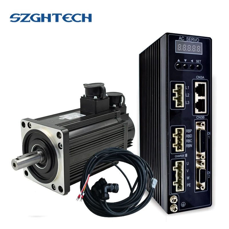 top quality standard direct drive 1.5kw servo motor with drive