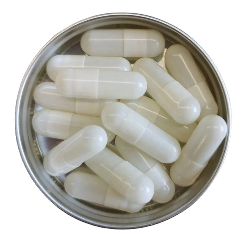 Best Quality Vegan Capsules Size 00 0 White  Capsule Shell In Health Care Industry