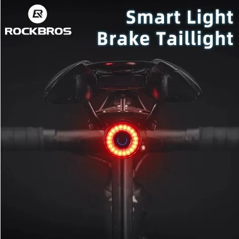 Bicycle Taillight Led Rechargeable Light For Bike Turn Signal Brake Tail