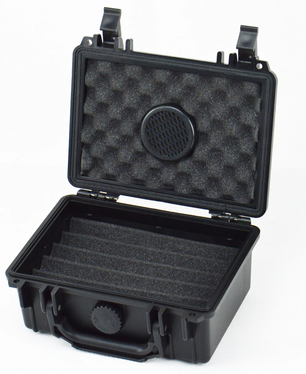 SC051 Hard ABS plastic tool suitcase equipment box with pre-cut PU foam