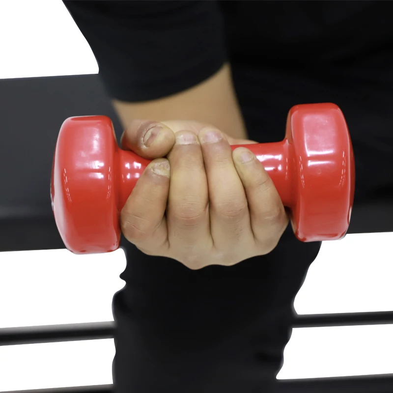 Dip Plastic Dumbbell Wholesale Cheap OEM Gym Dumbbell Weight Lifting Direct Manufacture Hex Dumbbell Set Body Building