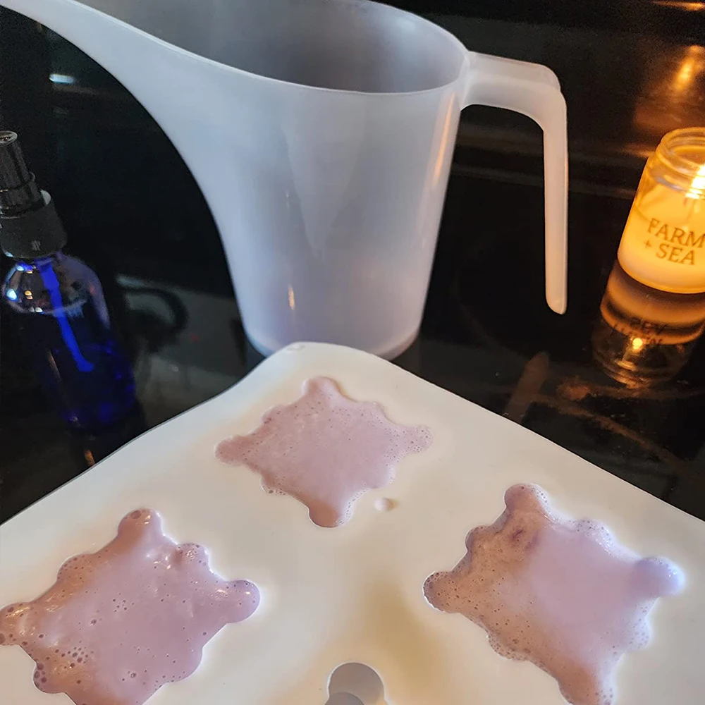 3D Bubble Candle Making molds Silicone Unique DIY Candle Molds for Candle Making