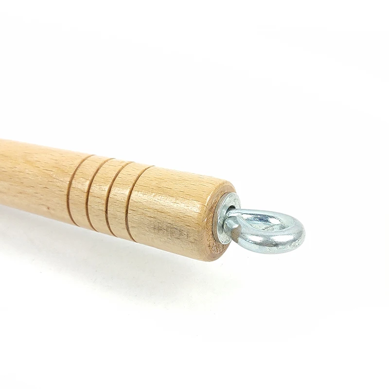 Non Stick Kitchen Cookware Set Cast Iron 9 Inch Crepe Pan Cast Iron Pan with Wooden Handle