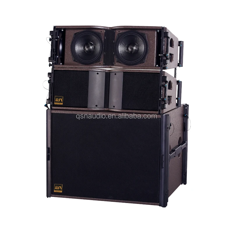 High quality 208 Dual 8' Line Array Speaker match 18inch sub Outdoor system