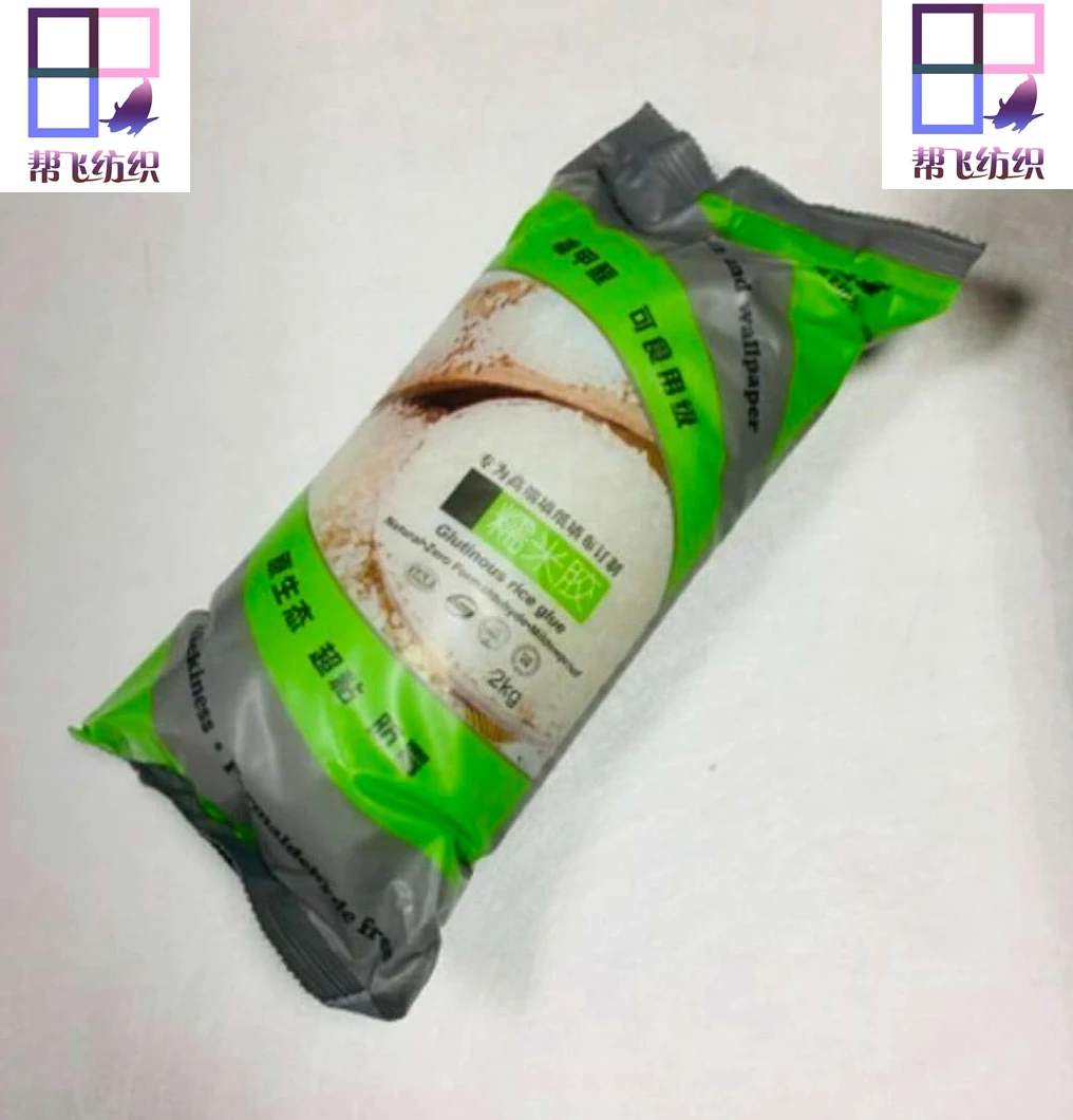 Quality Assured Eco Friendly Wallpaper Glue Adhesive Rice Non Toxic in Pack