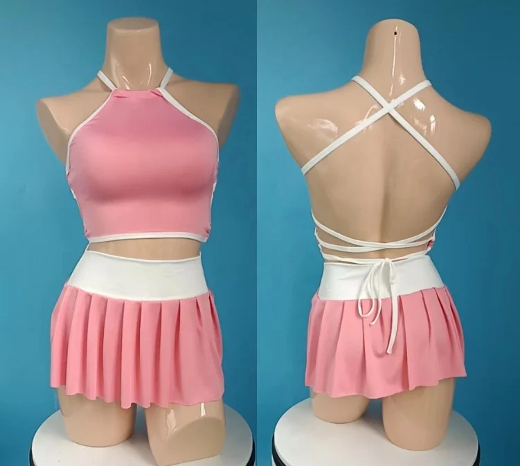 Vadulyer Wholesale Sexy Private Label Exotic Stripper Outfits Frenulum Dance Wear