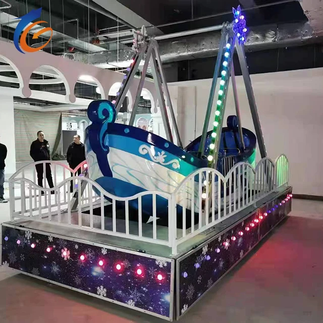 24 Seats Luna Park Fairground Attraction Swing Viking Boat Import Theme Amusement Park Equipment Rides Pirate Ship From China