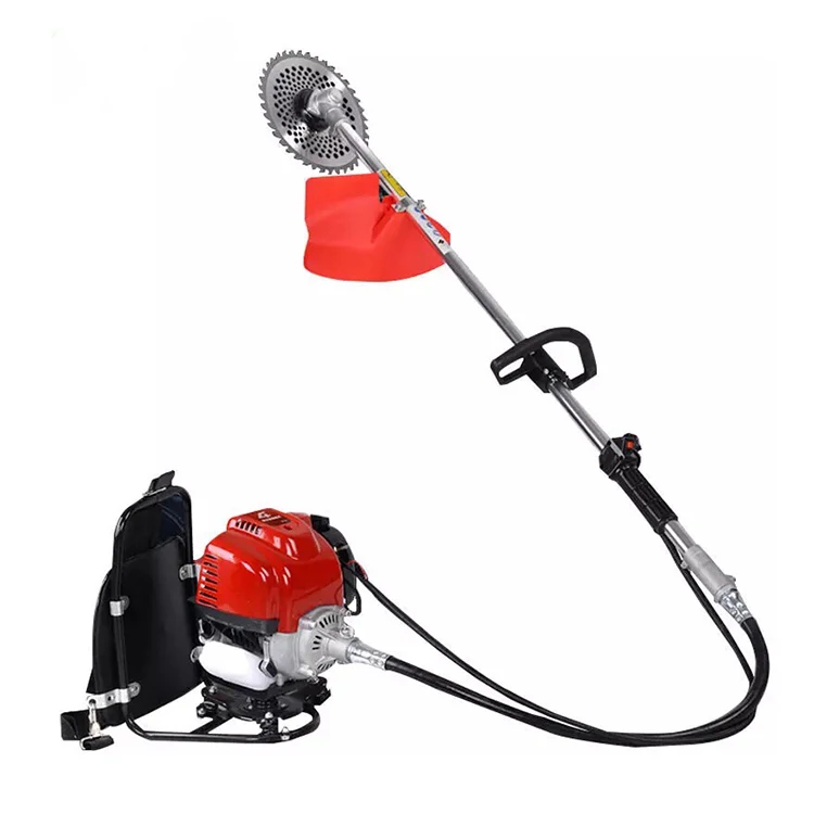 Factory direct China knapsack 52cc gas brush cutter