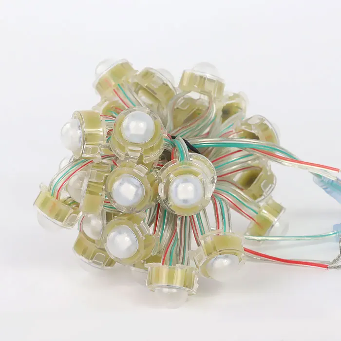 Smd 5050 Addressable Waterproof Ip65 Dc5v Pixels Light 5V 1903 Ic 20Mm Rgb Point Pixel Led