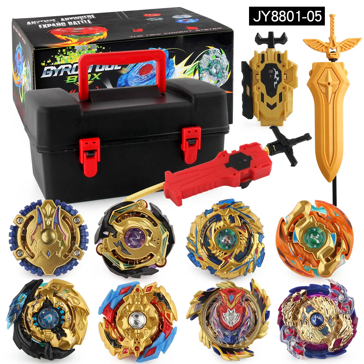 2024 Hot Selling Kid Toys Spinning Tops With Rope Burst Metal Fusion Launcher Battle Games Gyro Toy Gift For Children