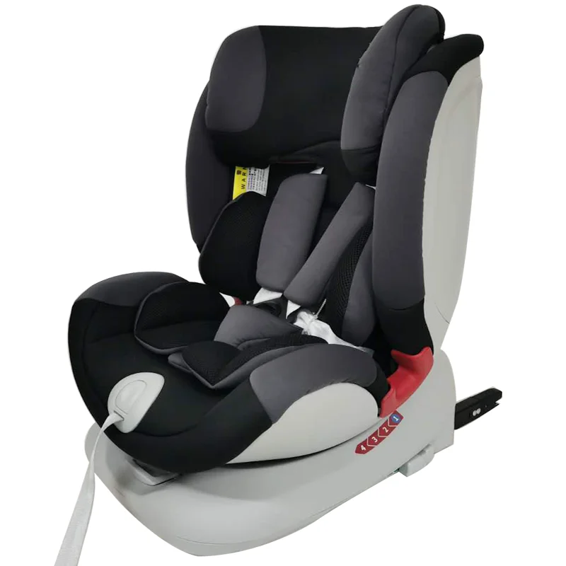 360 degrees rotation spin 0-12 years baby Kids car safety seat with best quality group 0 + 123 for baby 0 - 36 Kg with isofix