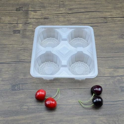 Shipping to USA Aamzon FBA 4 Compartments Takeaway Disposable Drink Cold Coffee Cup Tray