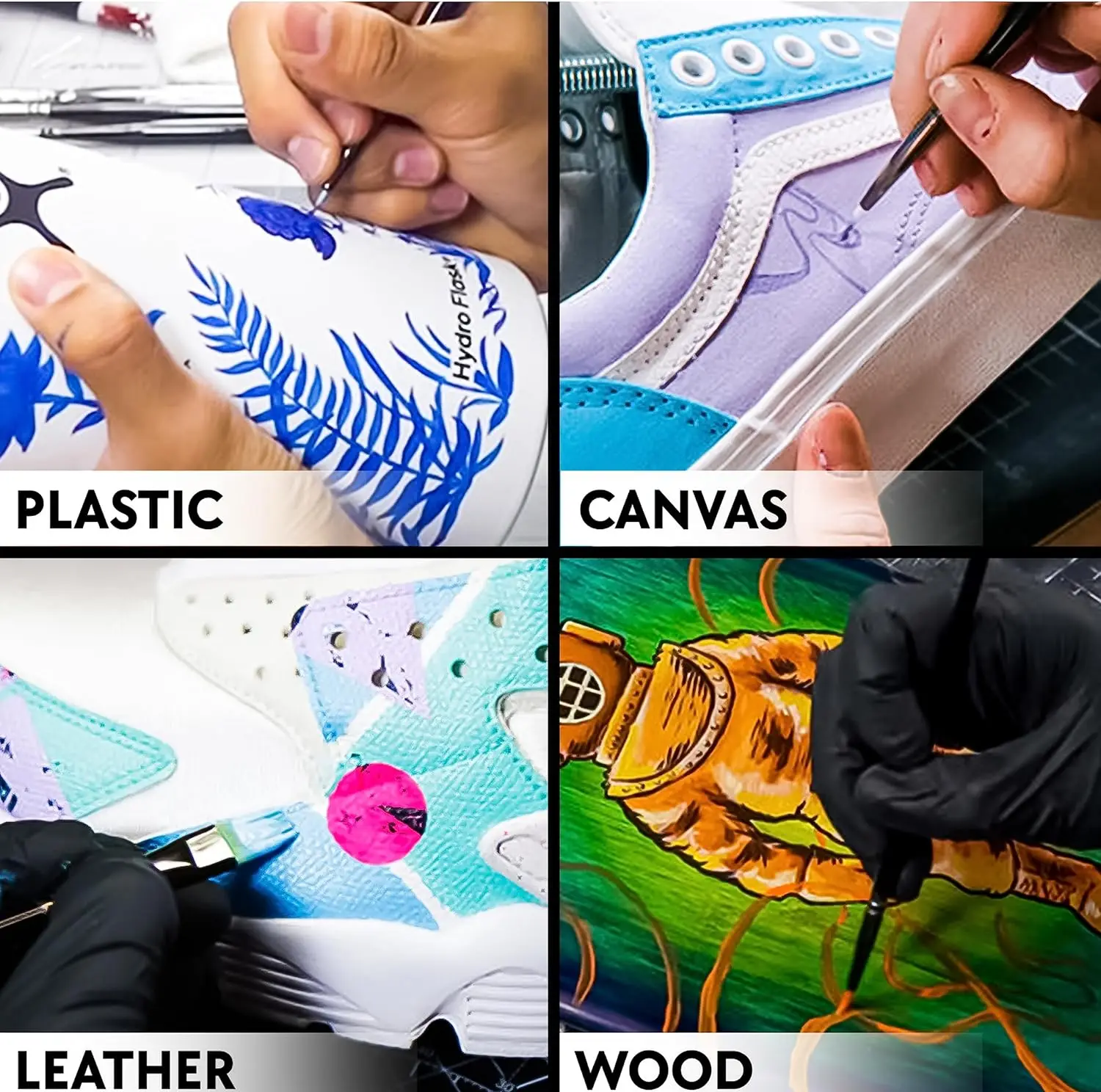 4 Oz /120ml Hot Pink Perfect for any Smooth Leather Goods such as Shoes Sneakers Sofas Jackets Hndbags Wallets Acrylic Paint