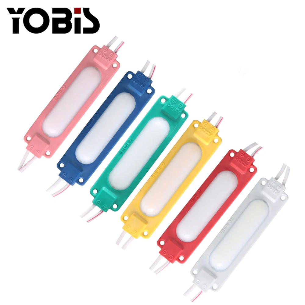 Colorful Led Module 5630-6 Opal lens COB Advertising Light