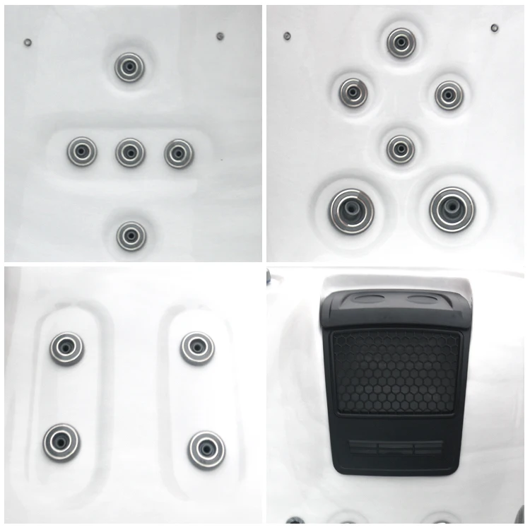 2 Seats Hydro Spa Hot Tub Freestanding Outdoor Whirlpool Bathtub For Outdoor Spa