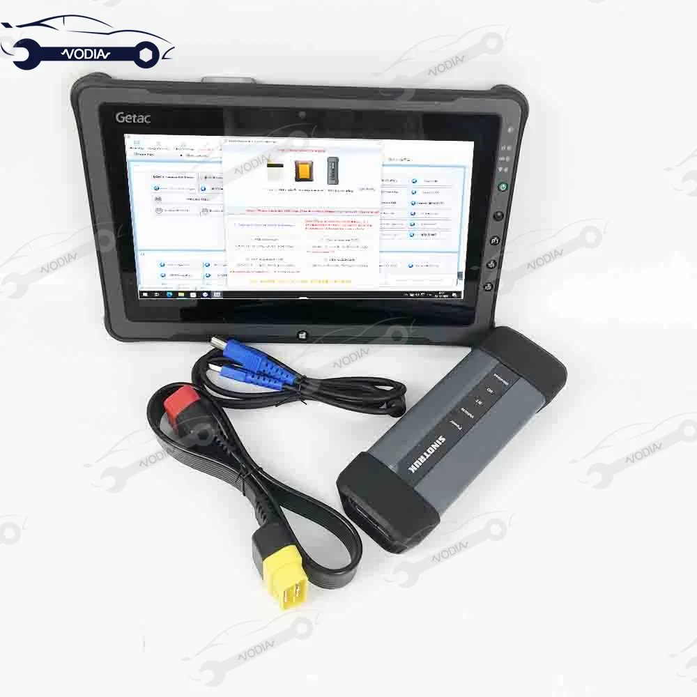 Для SINOTRUK SHACMAN HOWO A7/T7H/Sitrak/Hohan диагностический инструмент для Sinotruk EOL OBD дизельный грузовик и F110 планшет
