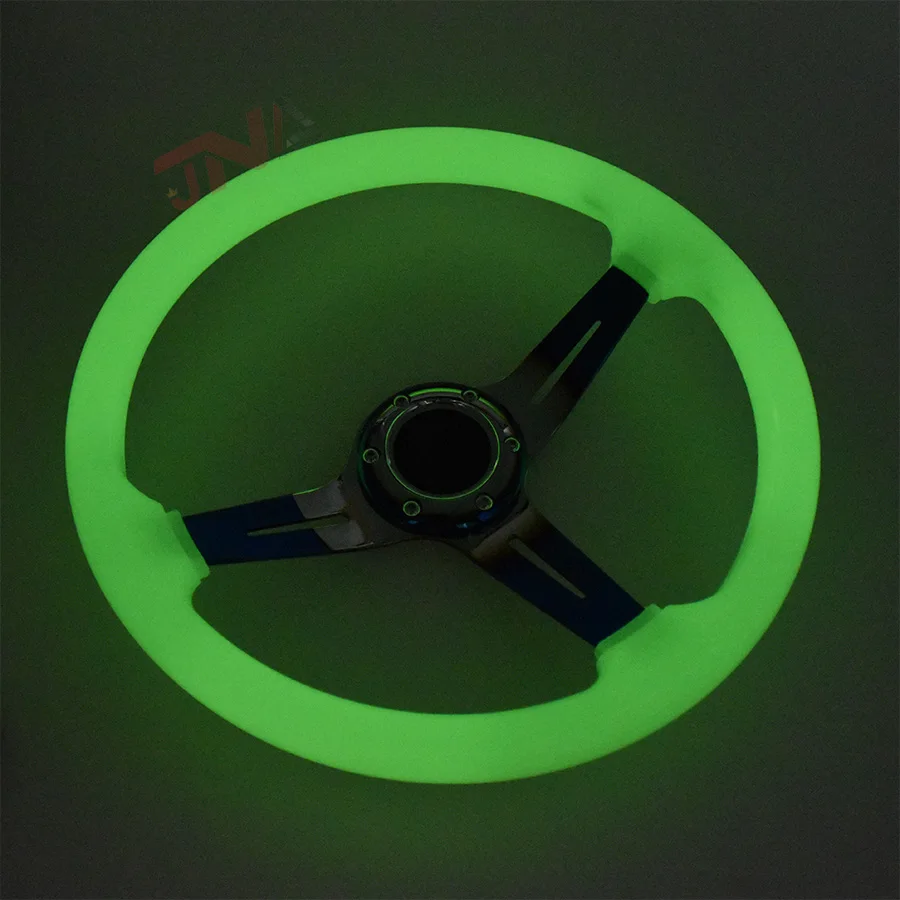 Luminescent Fashion Steering Wheels Wholesale Luxury Spoke Glow Racing Car Steering Wheel
