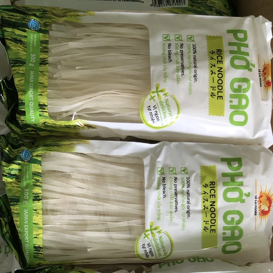 Hot Product OEM Service Free Sample Vietnam Factory Dry Fresh Rice Noodles on Sale Instant Rice Noodle
