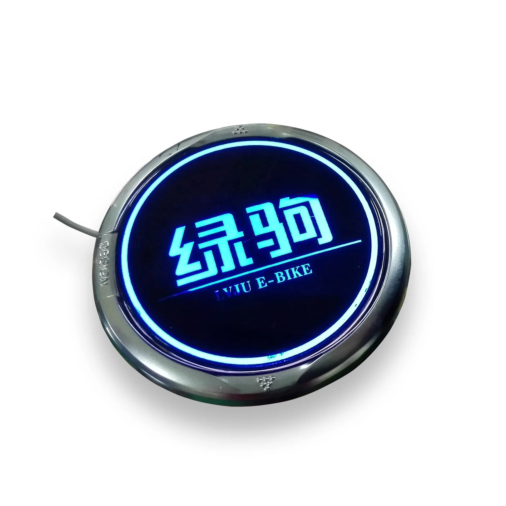 Креативная светящаяся эмблема с логотипом автомобиля, эмблема для безопасного ночного вождения