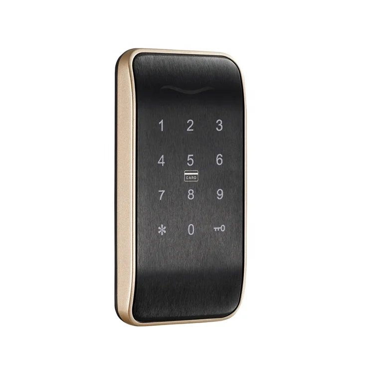 Zinc alloy rf card password metal cabinet lock sensor card rfid cabinet lock locker lock