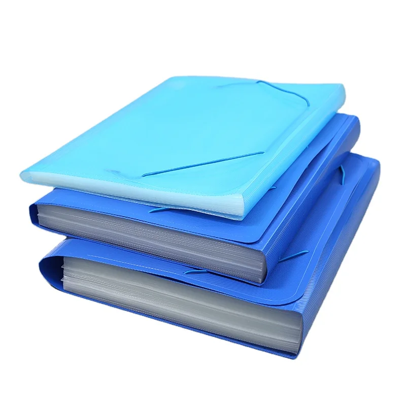 Офисные принадлежности, эластичная закрывающаяся папка для файлов из полипропилена, 12 карманов, расширяющаяся папка для презентаций