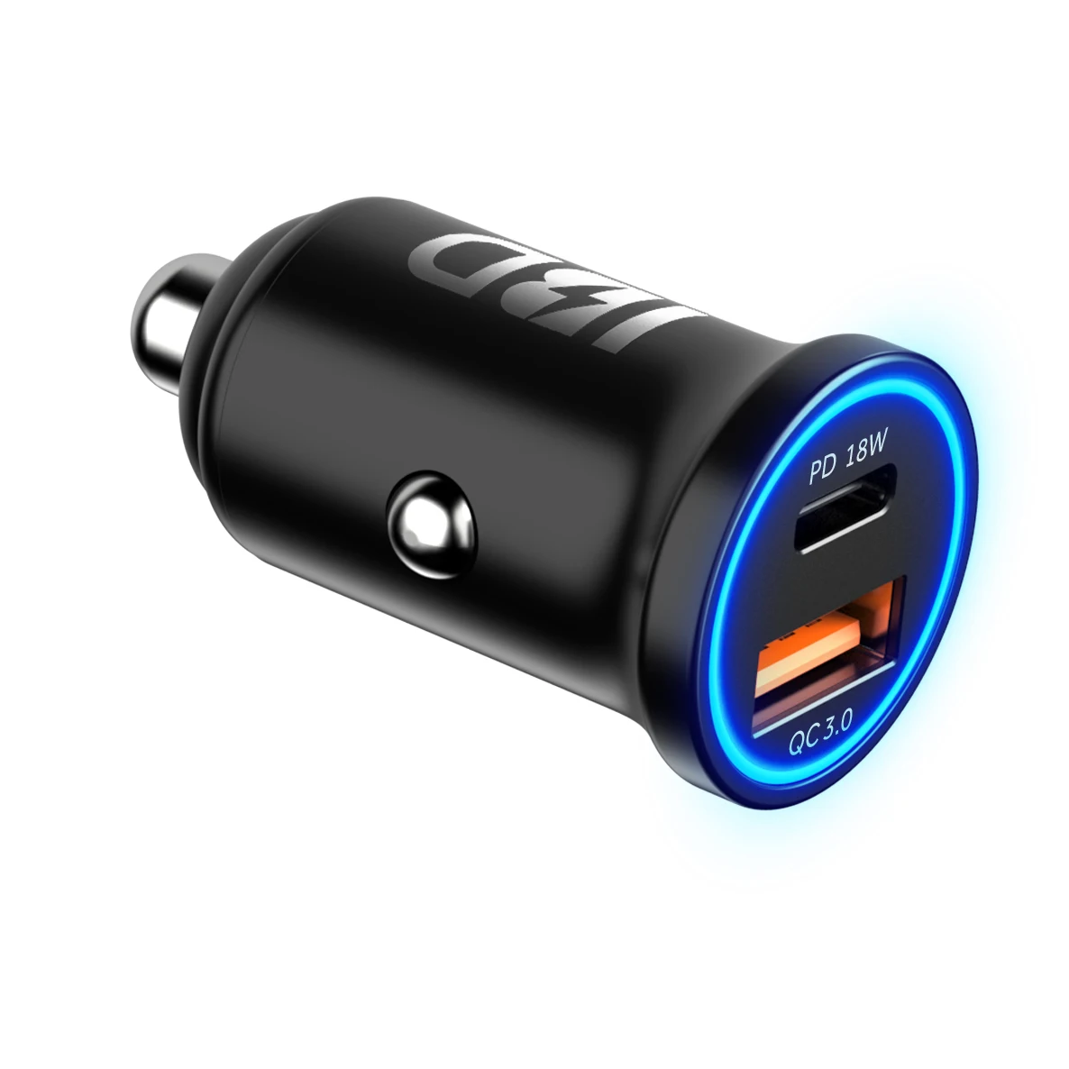  Оптовая продажа автомобильное зарядное устройство IBD pd qc qc3.0 mini qual comm 30 металлическое с быстрой