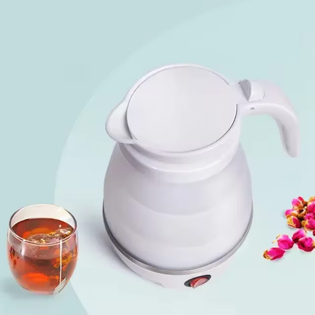 Распродажа складной электрический чайник из пищевого силикона 0 6