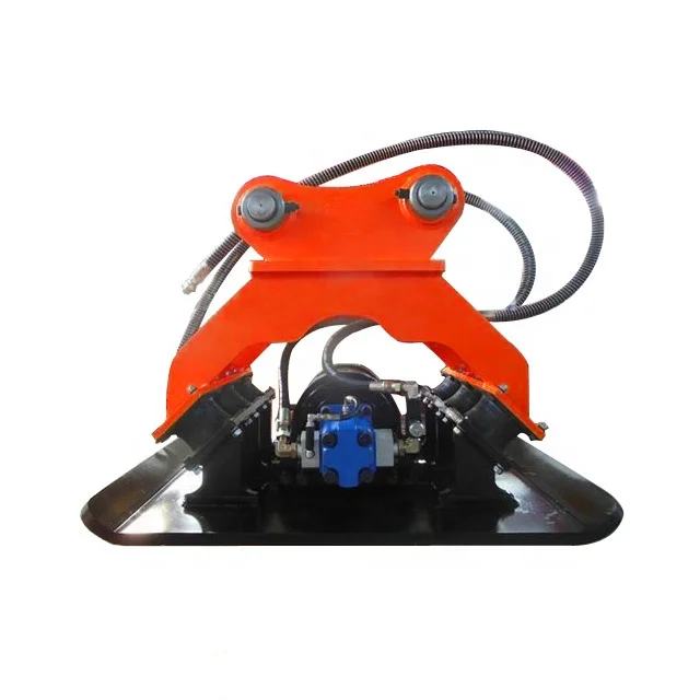 vibratory plate compactor excavator vibrating plate compactor for small excavator