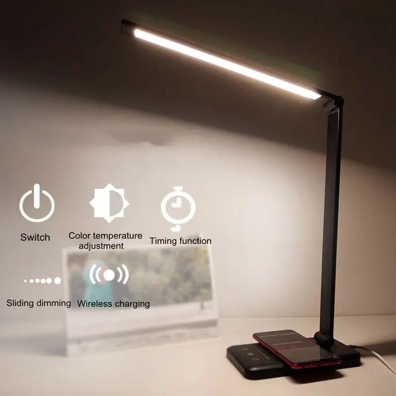 Table Led Lamp With Wireless