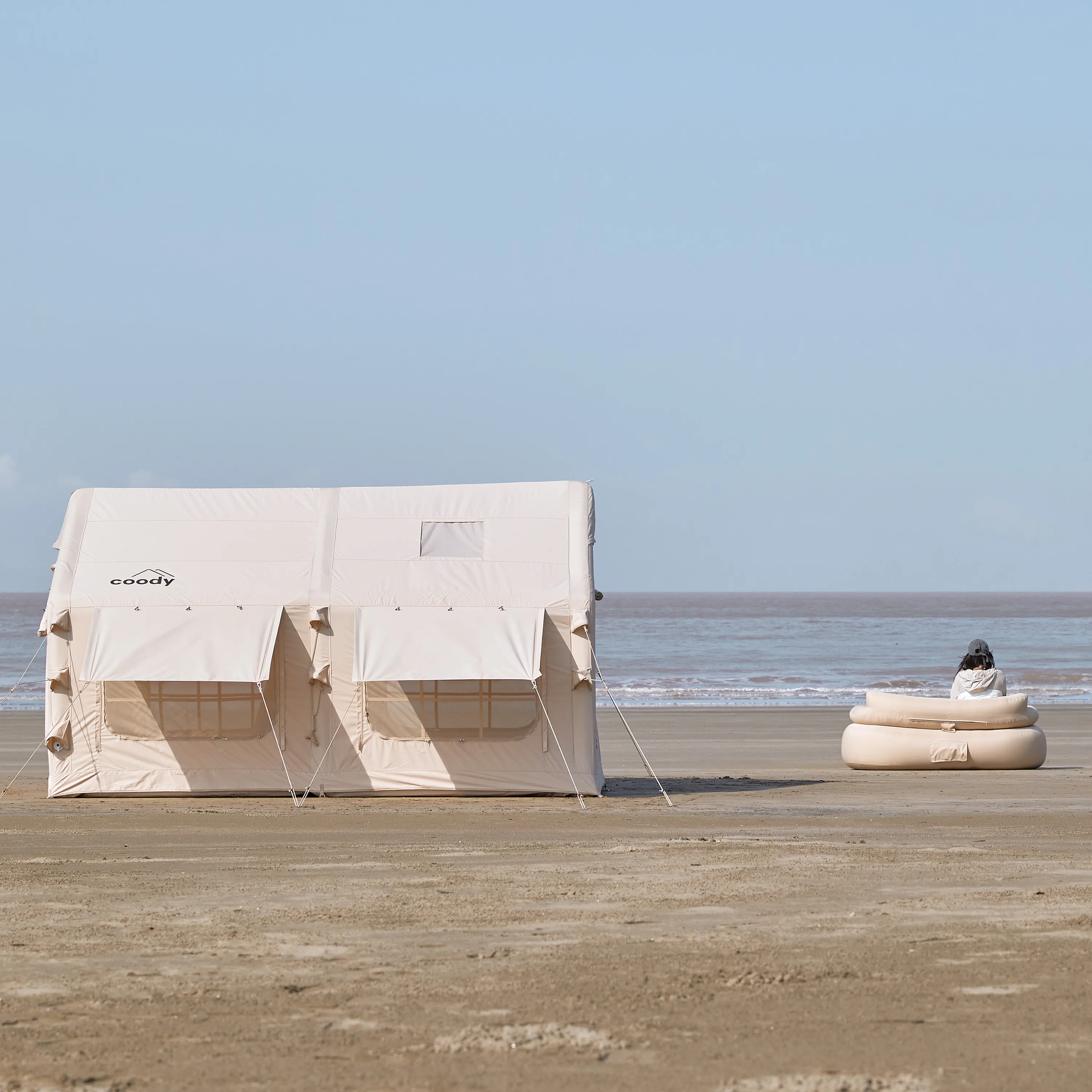 China Manufacture Inflatable Tent Waterproof UV Protection 13.68 Air Tent Camping Tent