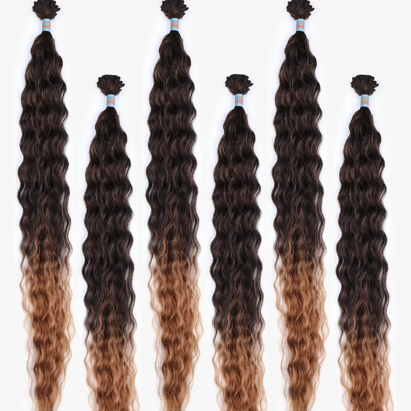 African Foreign Trade crochet hair dreadlock wig Weave hair woman braidscrochet gradient crochet wig