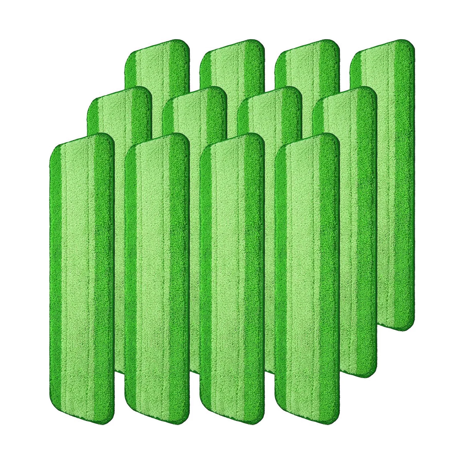 Strong Absorbing Magic Mop Set for Home Use Microfiber Cleaning Flat Stainless Steel Handle with Twisted Cotton Cloth Head Floor