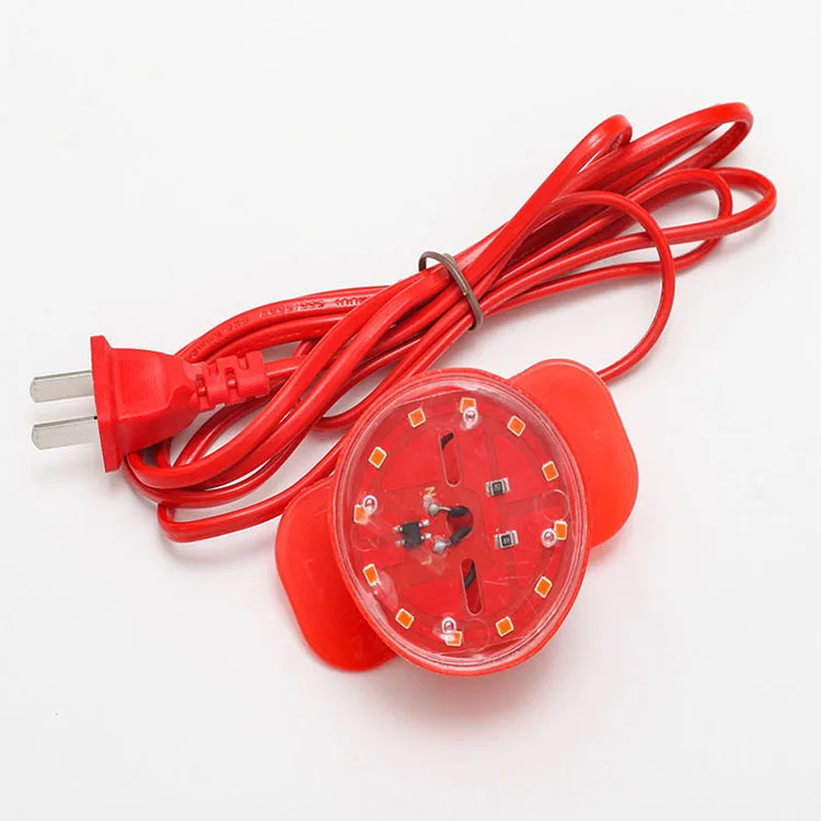 Chinese New Year Decoration Led Light Colorful Rotating Bulb Happy New Year Lights For Traditional Waterproof Red Lantern